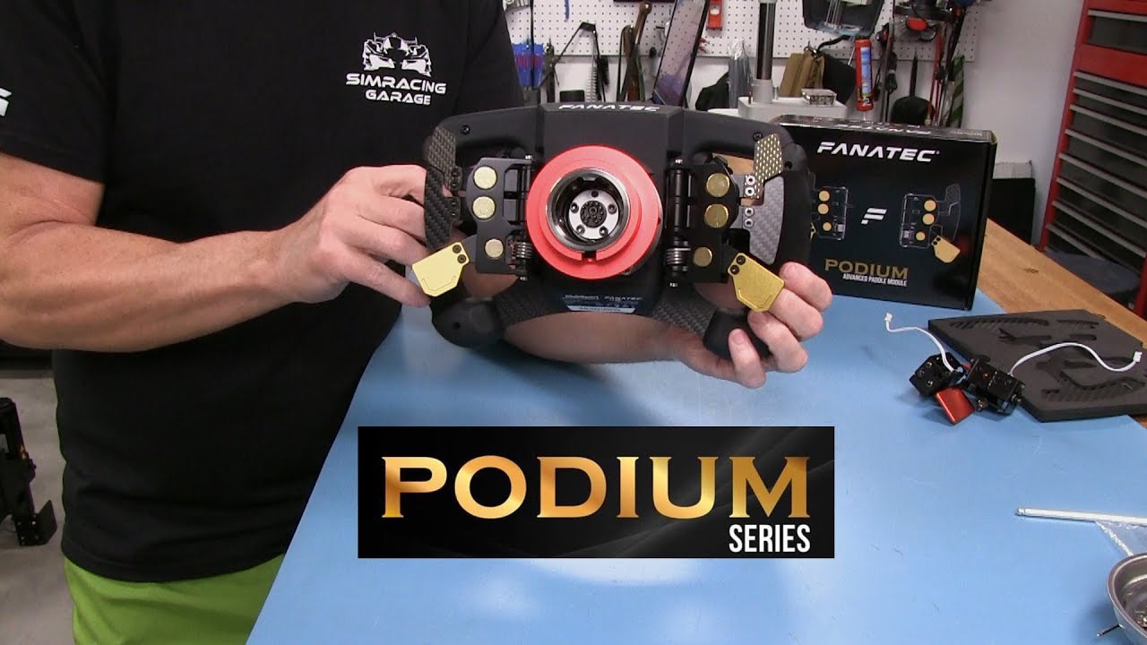 Fanatec Podium Advanced Paddle Module Review | Sim Racing Garage